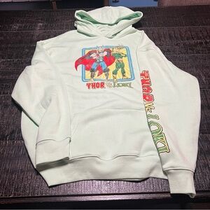 Men’s Old Navy Marvel Thor vs Loki XXXL hoodie sweatshirt.